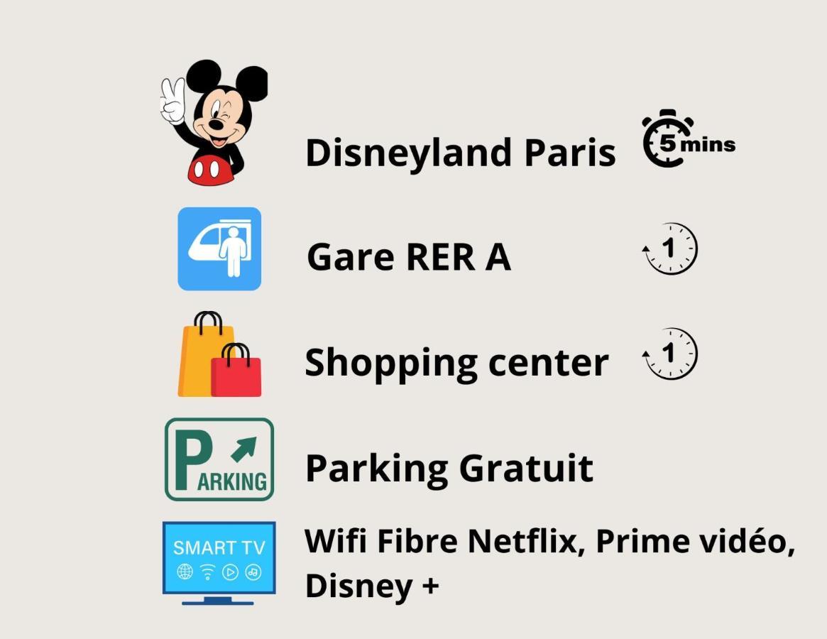 Disneyland Paris Station 2Min شيسي المظهر الخارجي الصورة